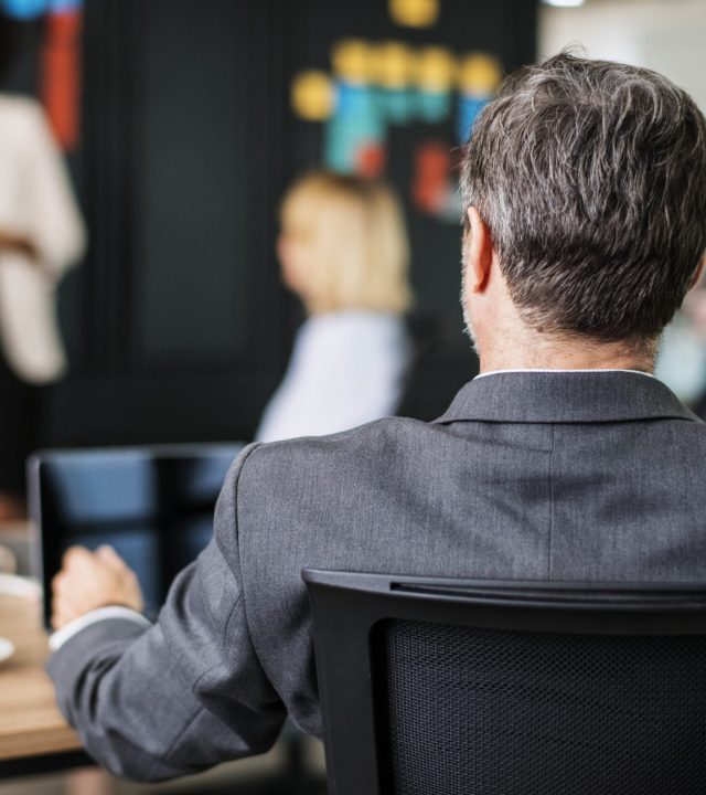 Business people in a meeting Business people in a meeting